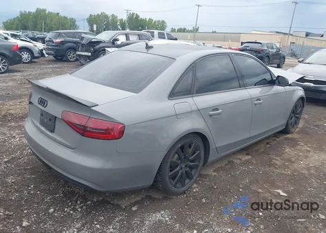 2013 Audi A4 2.0T Premium из США, поврежденный, VIN WAUBFAFLXDN015626
